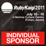 Ruby Kaigi 2011 Indivisual Sponsor